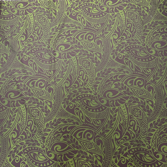 Polynesian Tribal Tapa Print Gift Wrapping Fabric / Furoshiki