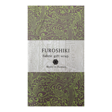 Polynesian Tribal Tapa Print Gift Wrapping Fabric / Furoshiki