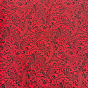 Polynesian Tribal Tapa Print Gift Wrapping Fabric / Furoshiki - Red