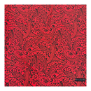 Polynesian Tribal Tapa Print Gift Wrapping Fabric / Furoshiki - Red-1