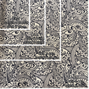 Polynesian Tribal Tapa Print Gift Wrapping Fabric / Furoshiki - Cream and Black-4