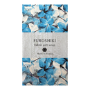 Gift Wrapping Fabric / Furoshiki  - Blue & White Hibiscus / 1223FB-BLU3-1