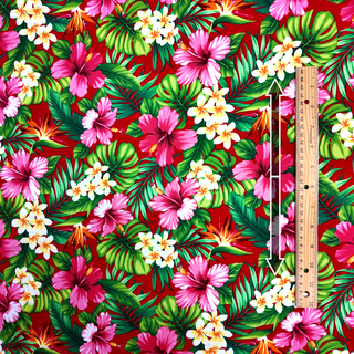 red_tropical_flowers_fabric_2