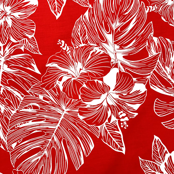 hawaiianfabric_Hibiscus_red_3