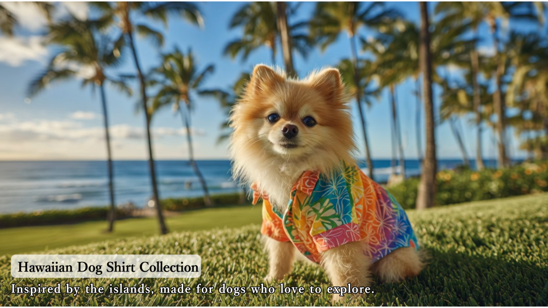 Original Hawaiian-Made Dog Aloha Shirts