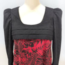 Tiare Noir Long Sleeve Dress