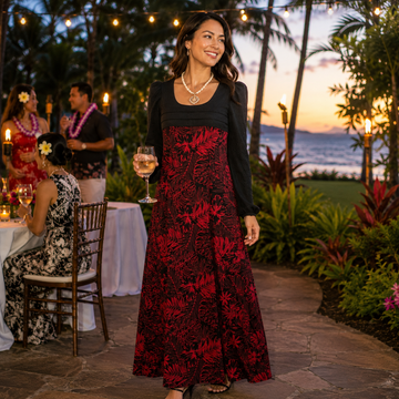 Tiare_Noir_Long_Sleeve_Dress