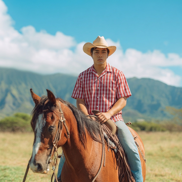 Traditional Woven Palaka Hawaiian Shirt – 100% Cotton | Made in Hawai - 0