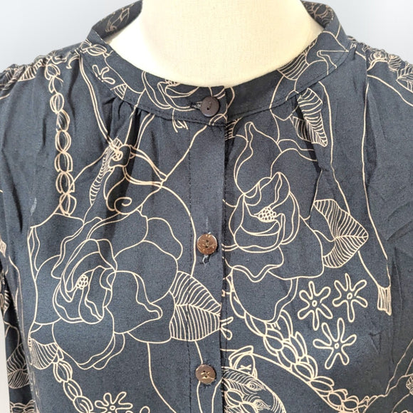 Tropical Vista Shirt Dress