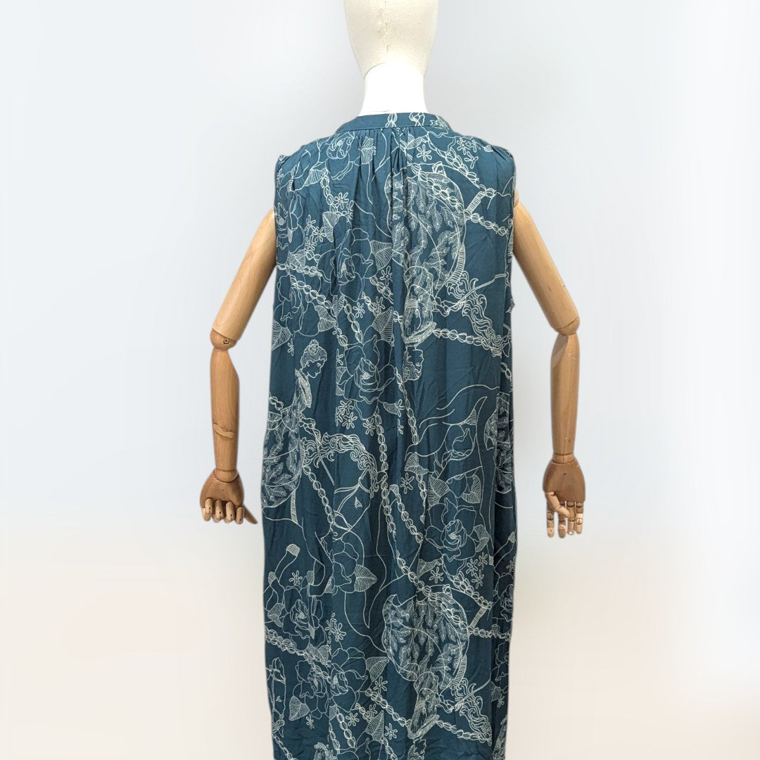 Tropical Vista Shirt Dress