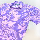 Vivid Purple Hibiscus Hawaiian Shirt