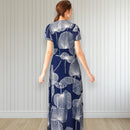 Women VNeck Rayon Dress