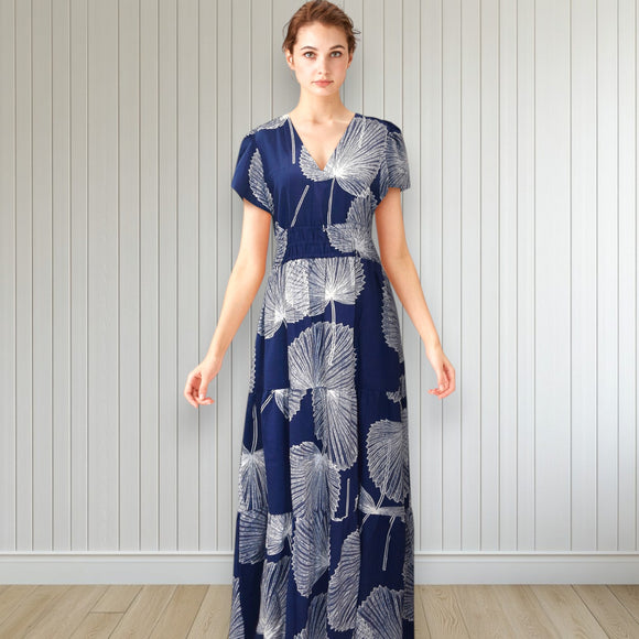 Women VNeck Rayon Dress