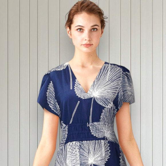 Women VNeck Rayon Dress