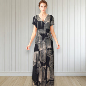 Women VNeck Rayon Dress