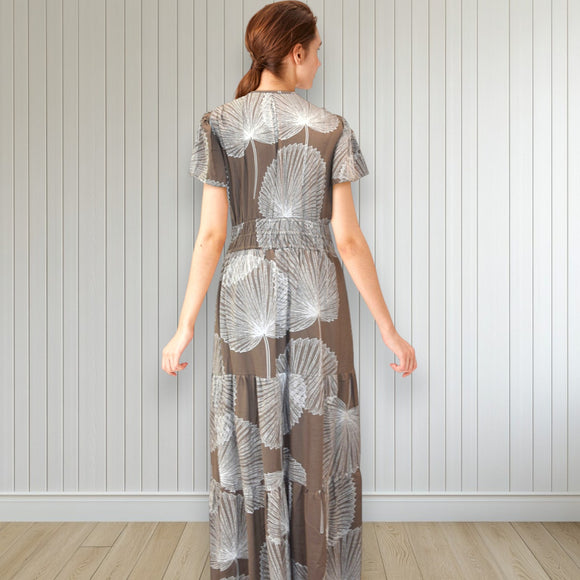 Women VNeck Rayon Dress