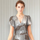 Women VNeck Rayon Dress