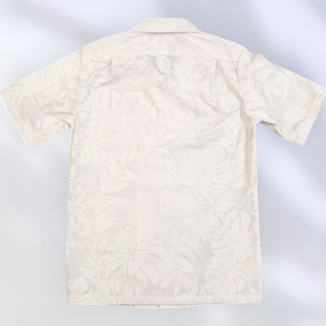 White Hawaiian Shirts | Ohia Lehua 011 - 0