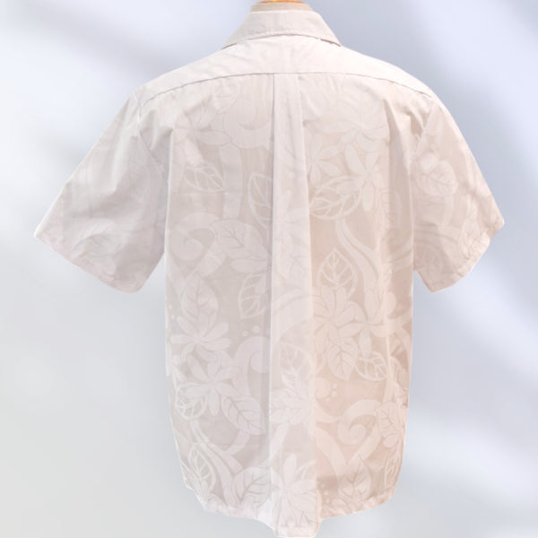 White Hawaiian Shirts | Tiare 018