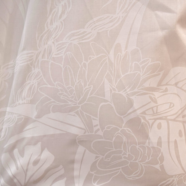 White Hawaiian Shirts | Tuberose 018