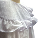 White Long Sleeve Traditional Muumuu Dress - Ceres 464-4