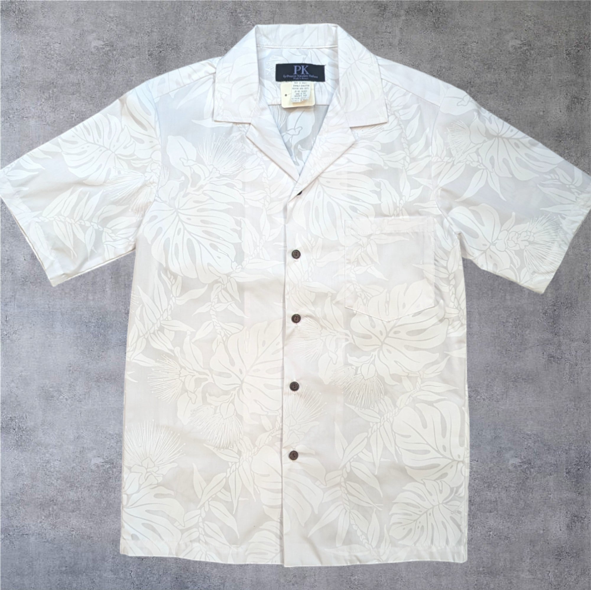 White Hawaiian Shirts OhiaLehua