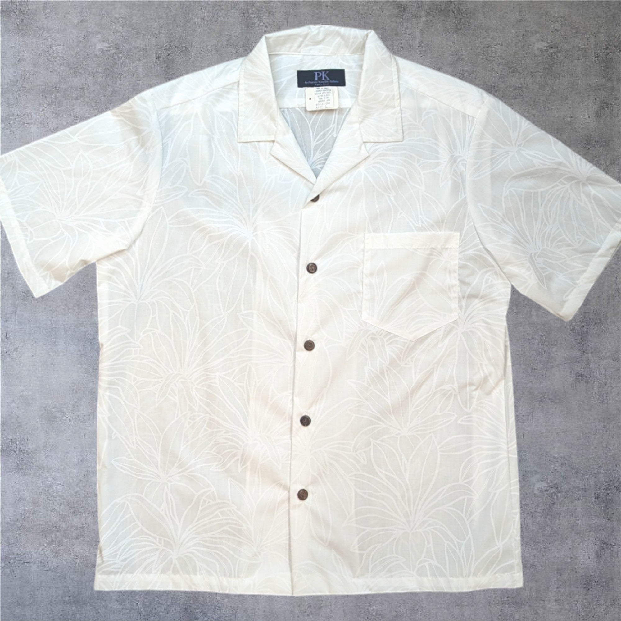 White Hawaiian Shirts Tuberose