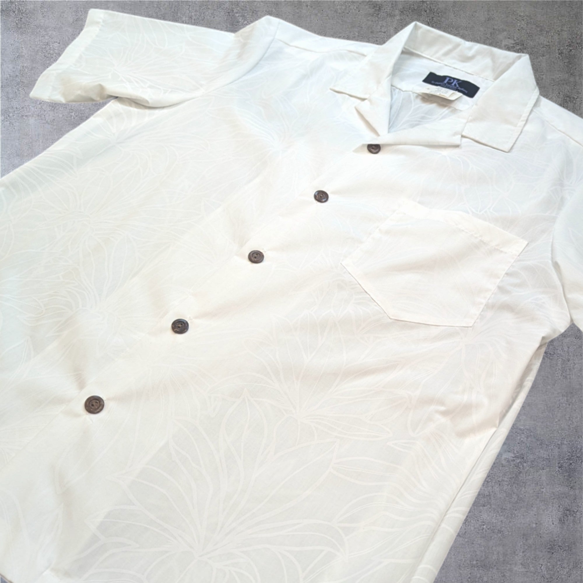 White Hawaiian Shirts Tuberose