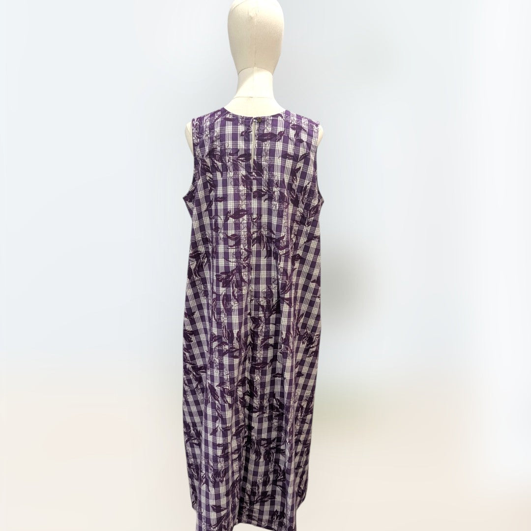 Palaka Ribbon Authentic Hawaiian Palaka Print 2-Way Neck A-Line Dress – Made in Hawa ...