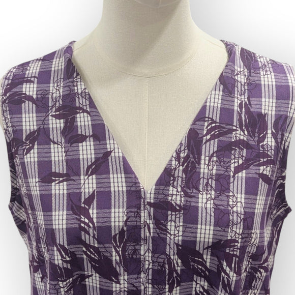 Authentic Hawaiian Palaka Print 2-Way Neck A-Line Dress – Made in Hawaii / MR143