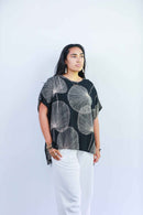 Comfort & Effortless Elegant Top in the Loulu Palm Leaf Print-6