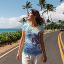 Kai Wahine Designs Mosiac Honu Women's  Tee-1
