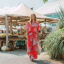 Comfort & Effortless Elegant Top in the Loulu Palm Leaf Print-13
