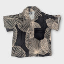 Kids Boy's Rayon Hawaiian Shirt & Shorts Set with Loulu Palm Leaf Print-5