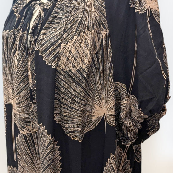 off-shoulder-balloon-sleeve-dress