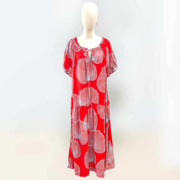 off-shoulder-balloon-sleeve-dress