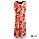 Red Palm Muumuu Dress