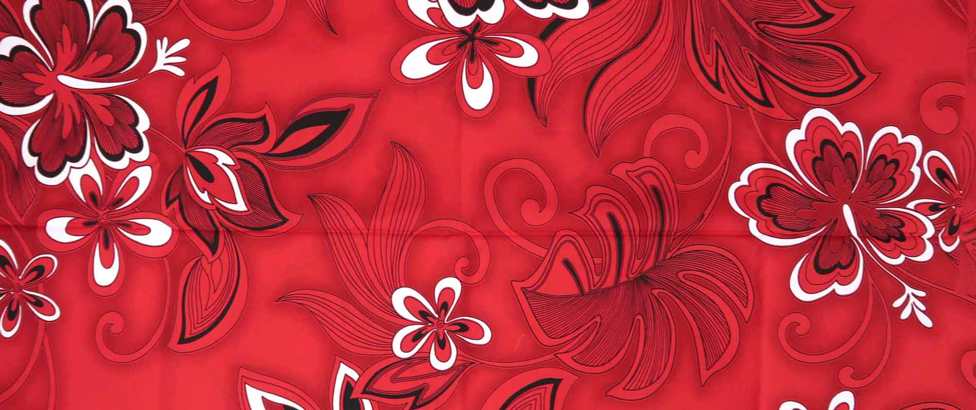 Red Hawaiian Fabrics