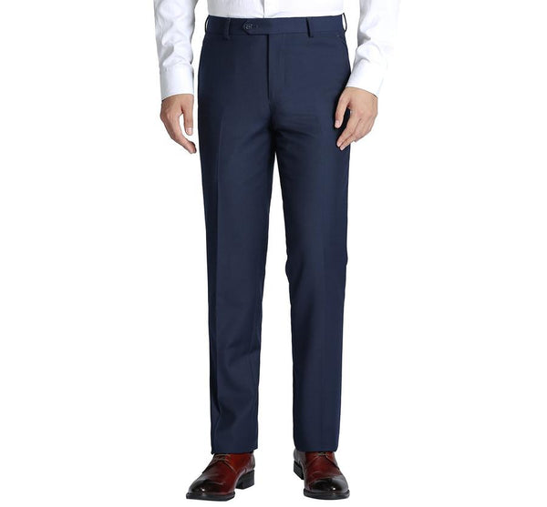 Navy Blue Dress Pants - Navy High Waisted Pants - Trousers - Lulus