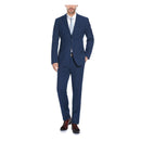 Slim Fit Stretch Blue Suit Set | Jacket and Pant 2 pc Set-1