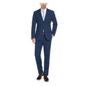 Slim Fit Stretch Blue Suit Set | Jacket and Pant 2 pc Set