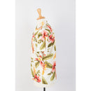 Orchid Print Rayon Hawaiian Shirt | Cream-5