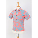 Hibiscus Print Red Hawaiian Shirt - Muumuu Outlet