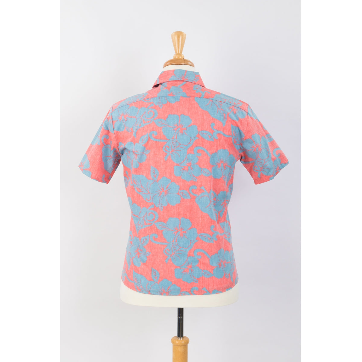 Hibiscus Print Red Hawaiian Shirt - Muumuu Outlet