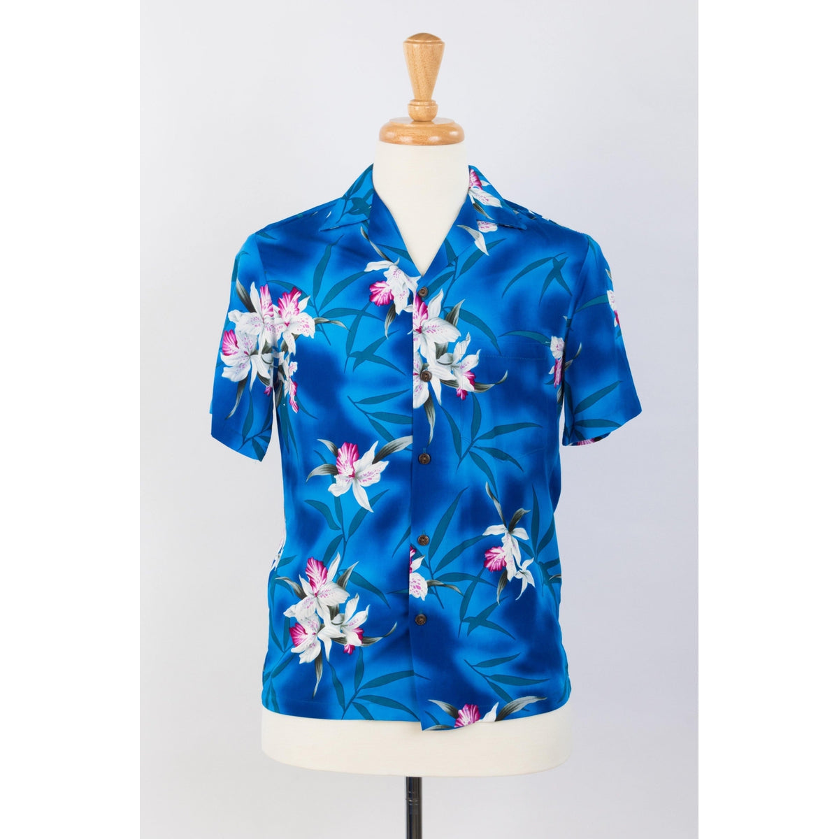 Black Orchid Floral Print Shirt | Black - Muumuu Outlet