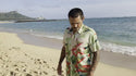 Fast-dry Knit Jersey Aloha Shirts | Beige, Heliconia