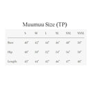 Hibiscus Yellow and Blue Pineapple Print Muumuu Dress-4