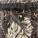 白いフリルのハワイアンパラカムムームードレス-7