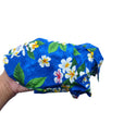 Blue Plumeria Floral Dog's Shirts | Plumeria Shower | Blue