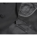 Classic Black Tailcoat Tuxedo Jacket and Pant Set-5